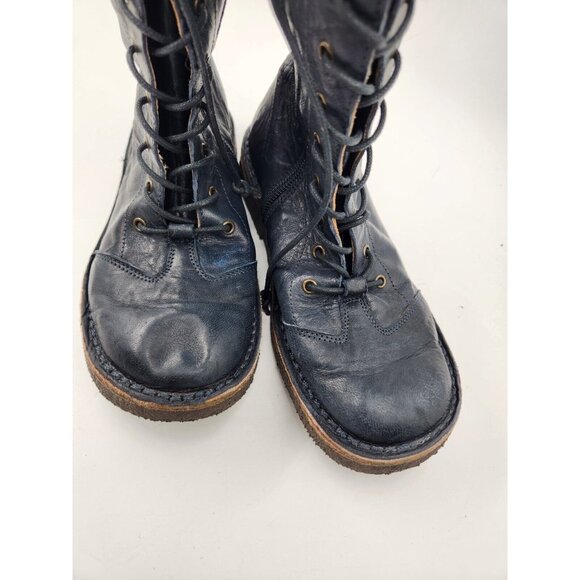 Patrizia PePe boots Blue EU 34 US 4 - Picture 5 of 11